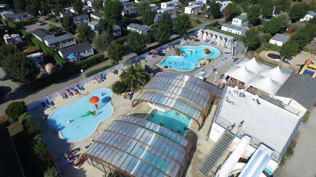 Camping Les Genets Hotel Penmarcʼh Exterior foto